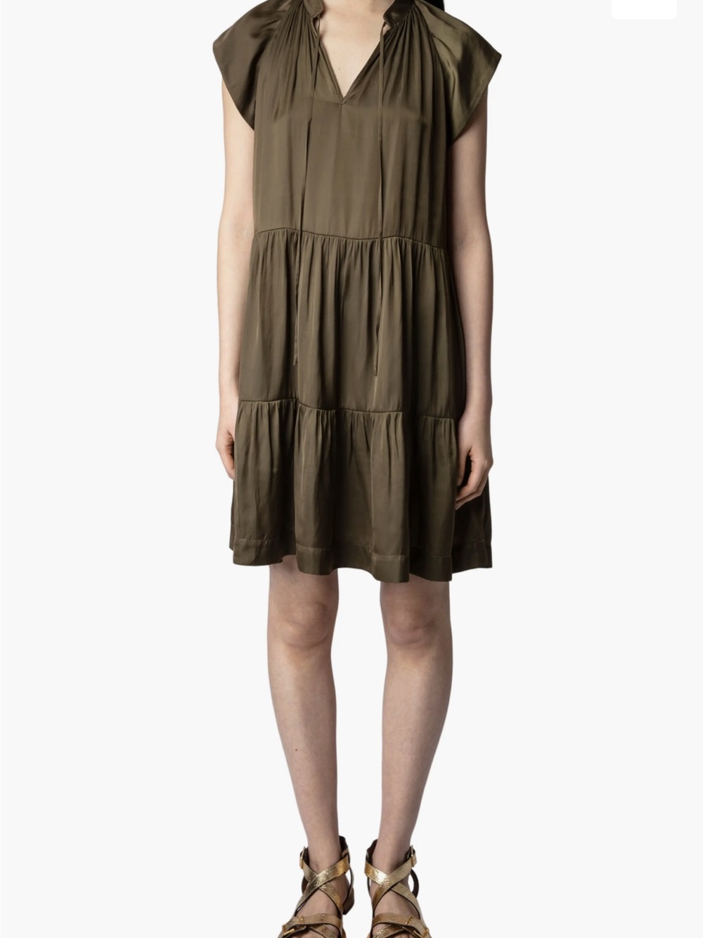 Zadig & Voltaire Rito Satin Dress – Size Medium